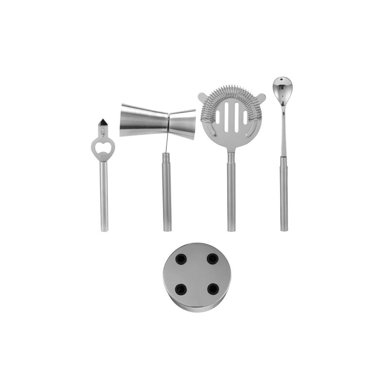 Maxwell & Williams Cocktail & Co Sterling Cocktail Set 5Pc Stainless Steel image number 2